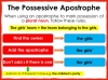 Apostrophes - KS3 Teaching Resources (slide 7/19)